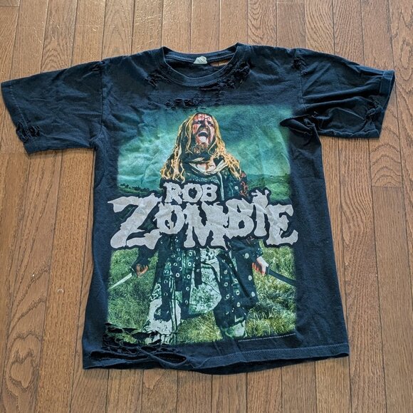 2011 Rob Zombie Thrashed Hell On Earth Tour T-Shirt - Size S - Picture 1 of 7